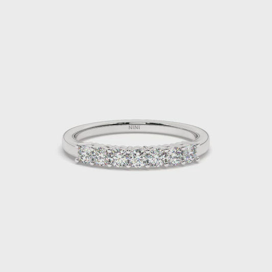 Diamond Row Ring - 0.35 Ct