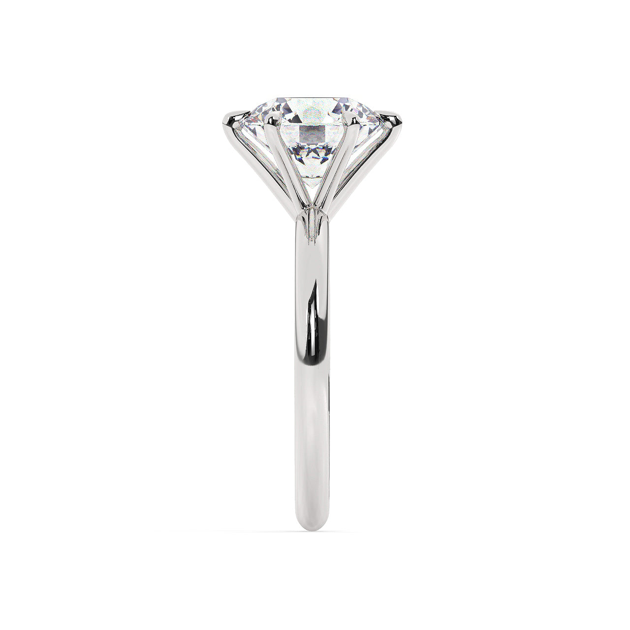 Solitaire Engagement Ring 3.00 Ct - 6 Prongs