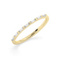 Thin Baguettes Diamond Ring