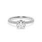 Pave Engagement Ring - 1.50 Ct