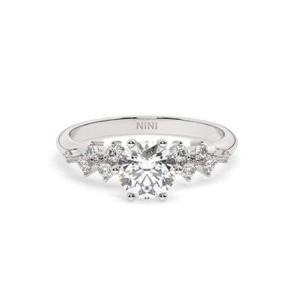 Fireworks Engagement Ring - 1.00 Ct