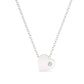 Offside Heart Diamond Necklace