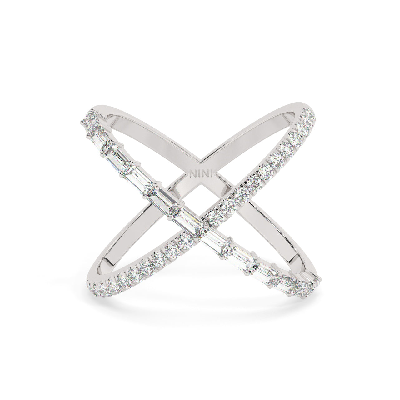 X Diamond Ring