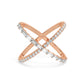 X Diamond Ring