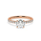 Pave Engagement Ring - 1.50 Ct