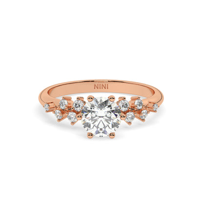 Fireworks Engagement Ring - 1.00 Ct