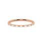 Thin Baguettes Diamond Ring