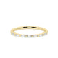 Thin Baguettes Diamond Ring