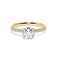 Pave Engagement Ring - 1.50 Ct