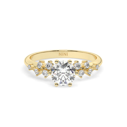 Fireworks Engagement Ring - 1.00 Ct