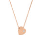 Offside Heart Diamond Necklace