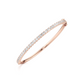 Diamonds Bangle Bracelet 0.05 Ct