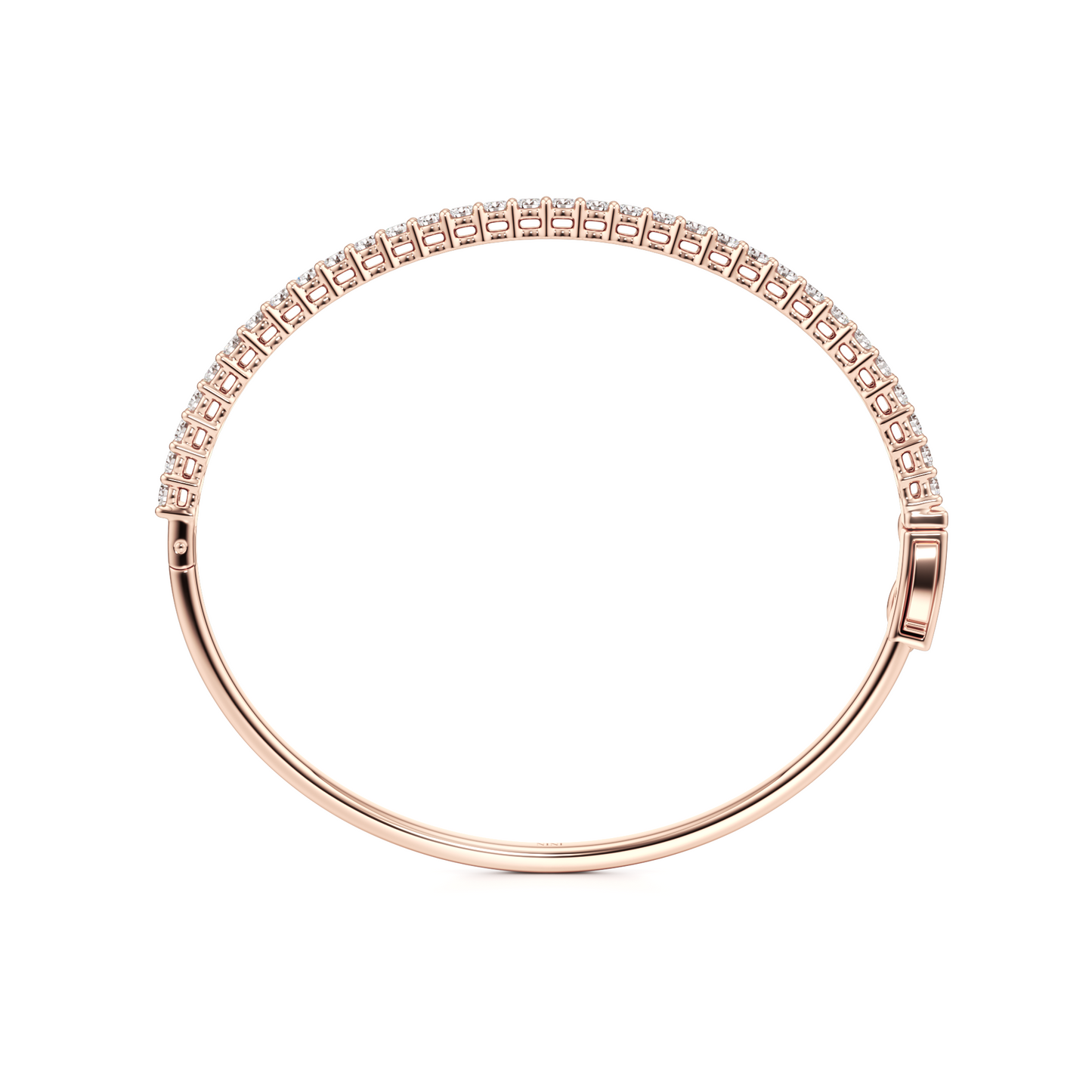 Diamonds Bangle Bracelet 0.05 Ct