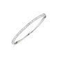 Diamonds Bangle Bracelet 0.05 Ct