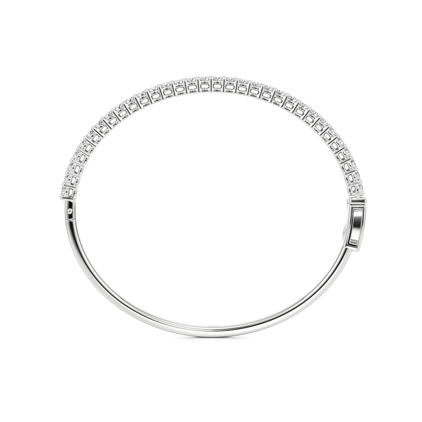 Diamonds Bangle Bracelet 0.05 Ct