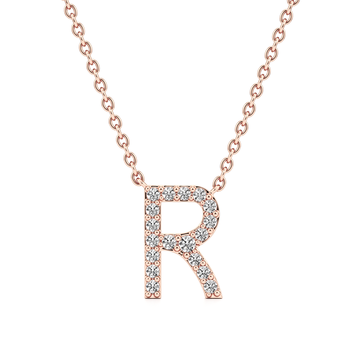 Diamonds letter Necklace