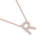 Diamonds letter Necklace