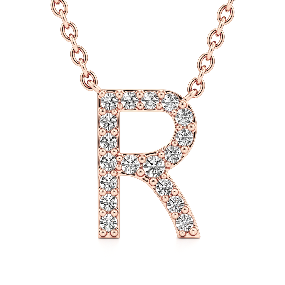 Diamonds letter Necklace