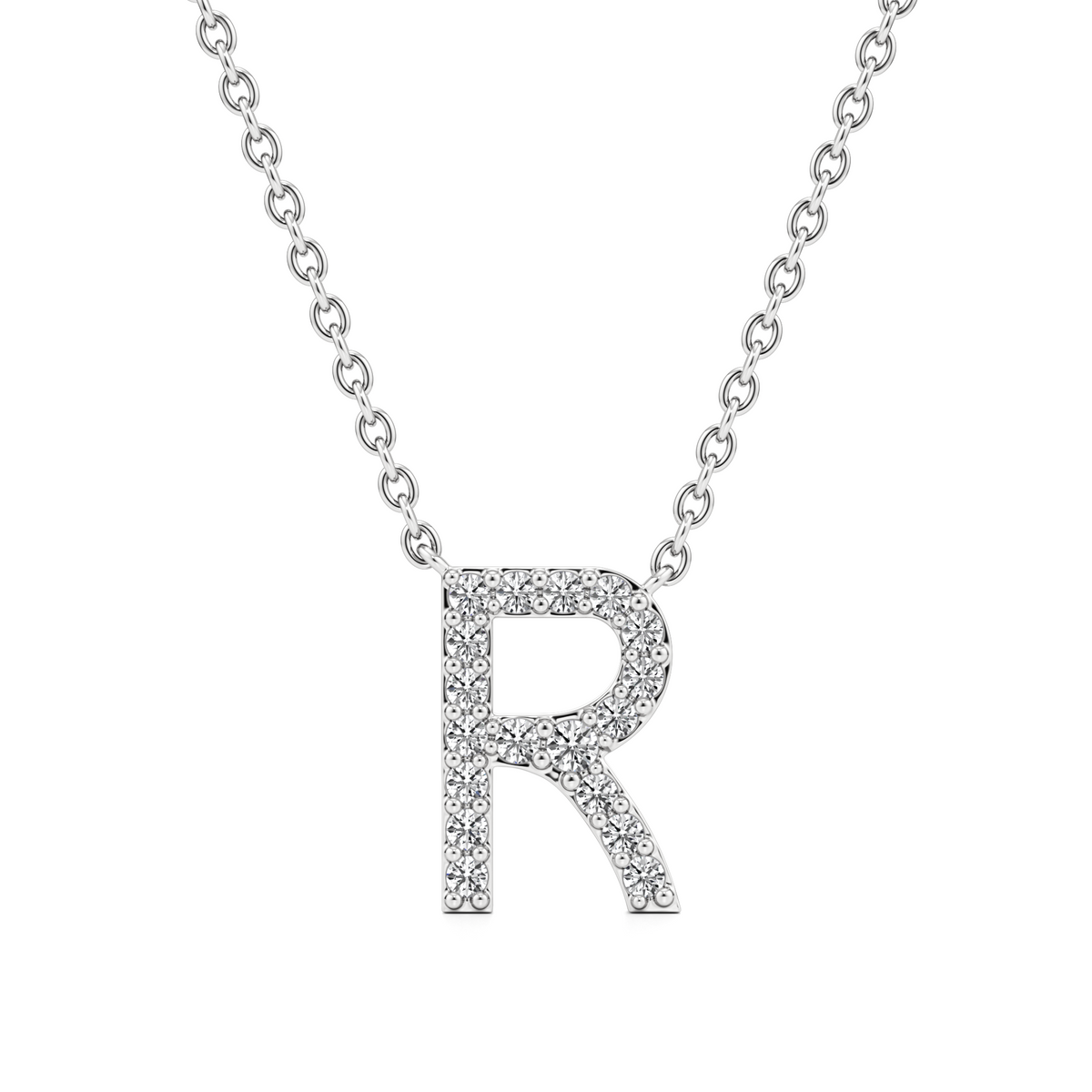 Diamonds letter Necklace