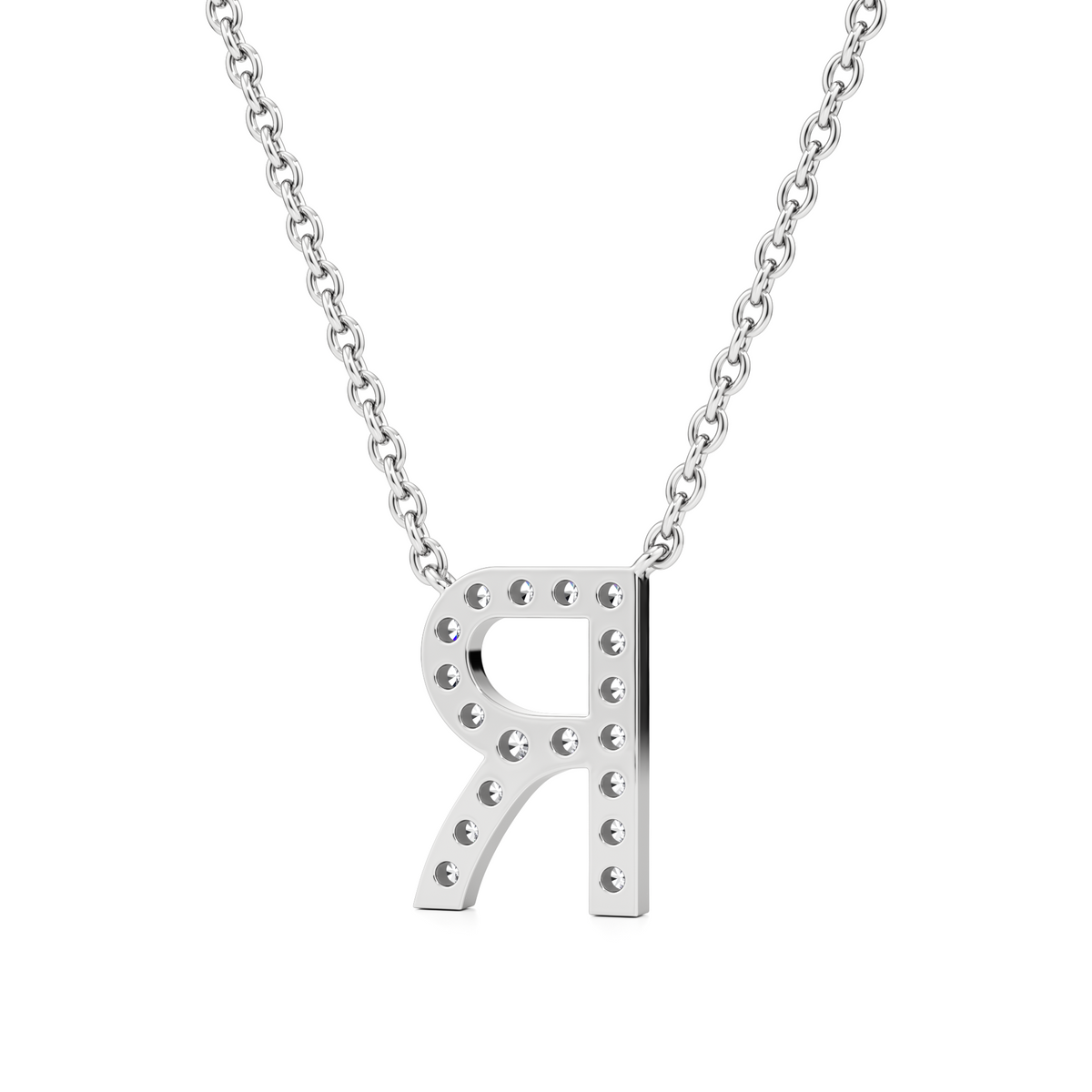 Diamonds letter Necklace