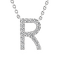 Diamonds letter Necklace