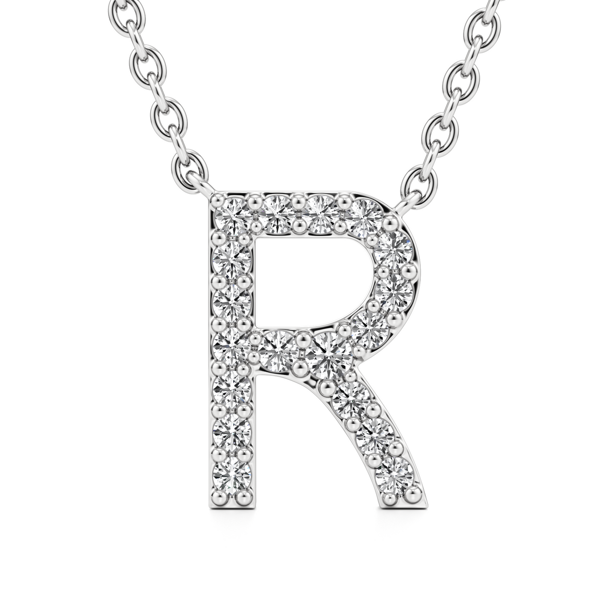 Diamonds letter Necklace