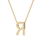 Diamonds letter Necklace
