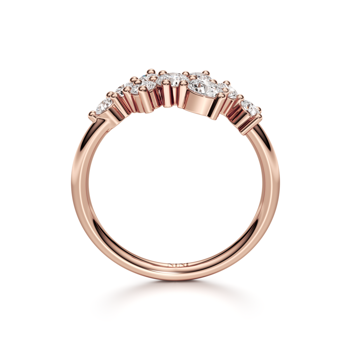 Diamond Cluster Ring
