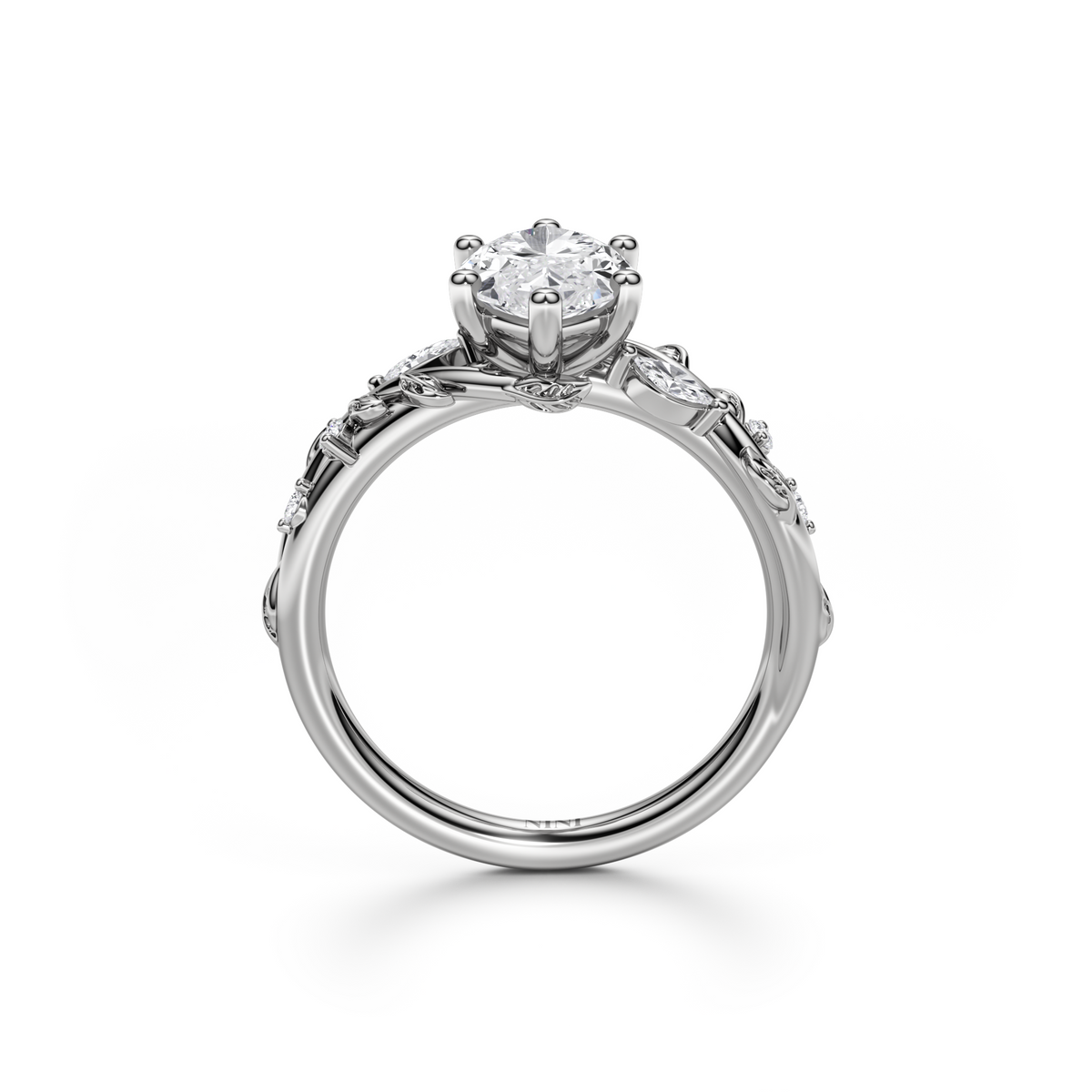 Fairytale Engagement Ring - 1.00 Ct Marquise Cut