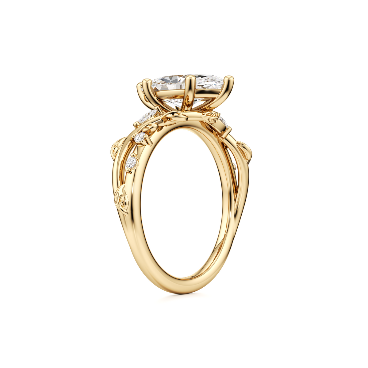 Fairytale Engagement Ring - 1.00 Ct Marquise Cut