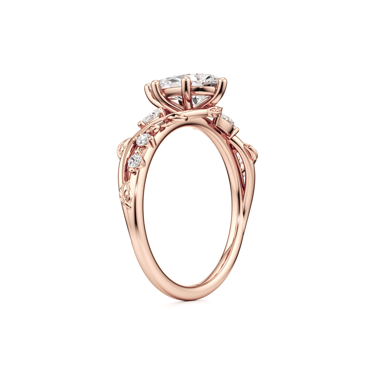 Fairytale Engagement Ring - 1.00 Ct Pear Shape