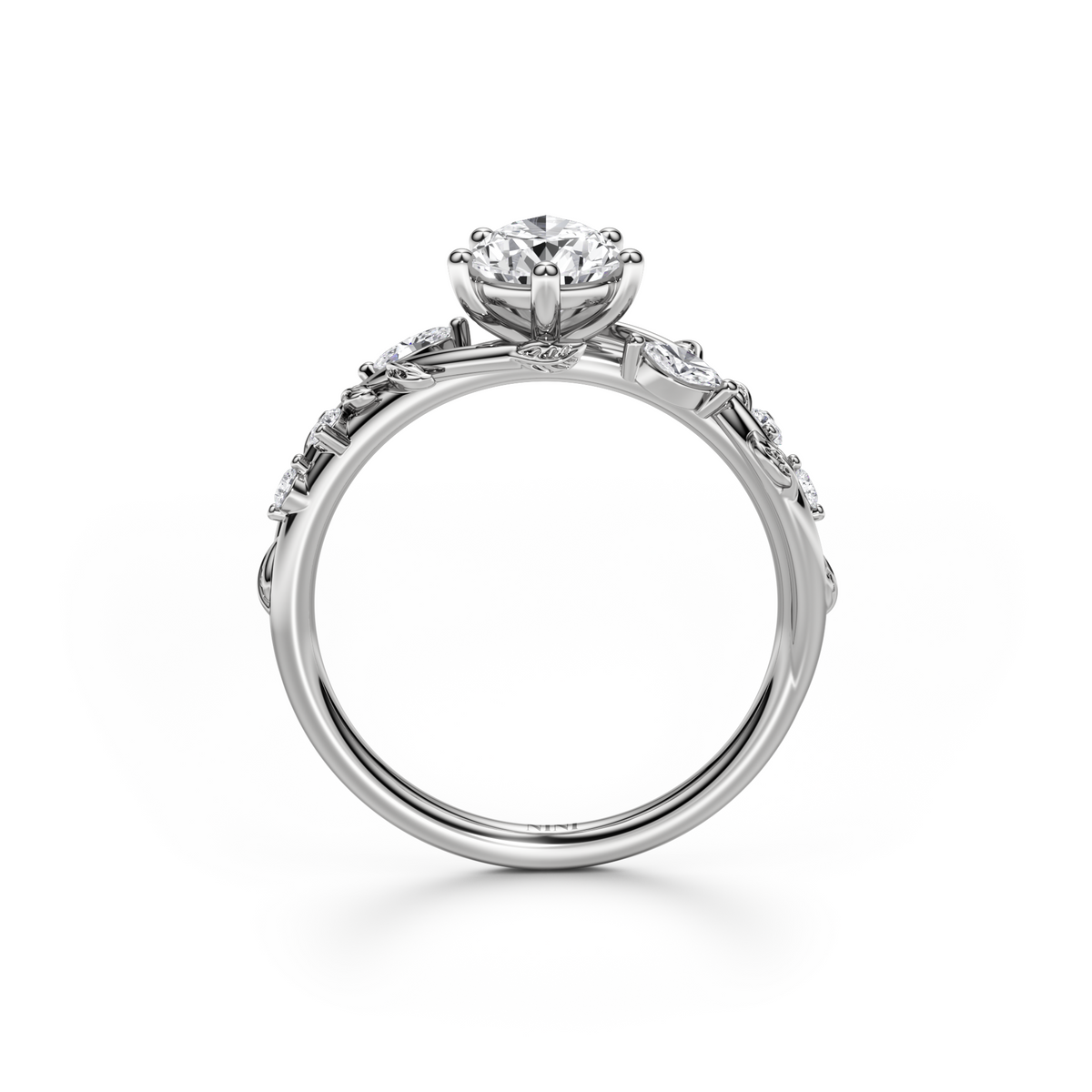 Fairytale Engagement Ring - 1.00 Ct Pear Shape