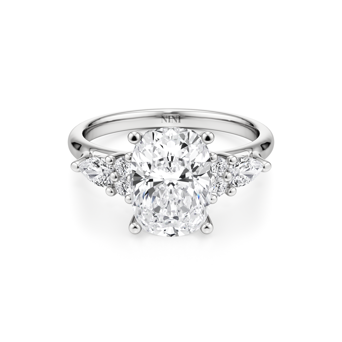 Fani Cushion Engagement Ring - 2.00 Ct