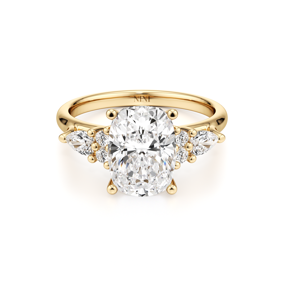 Fani Cushion Engagement Ring - 2.00 Ct