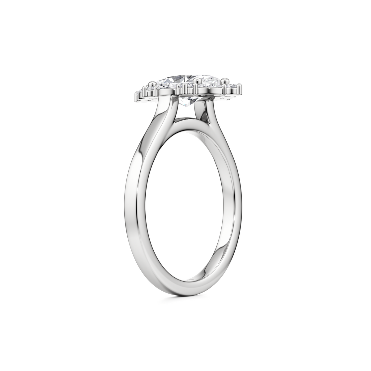 Renne Engagement Ring - 1.00 Ct Marquise Cut