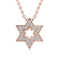 NINI Magen David Diamond Necklace