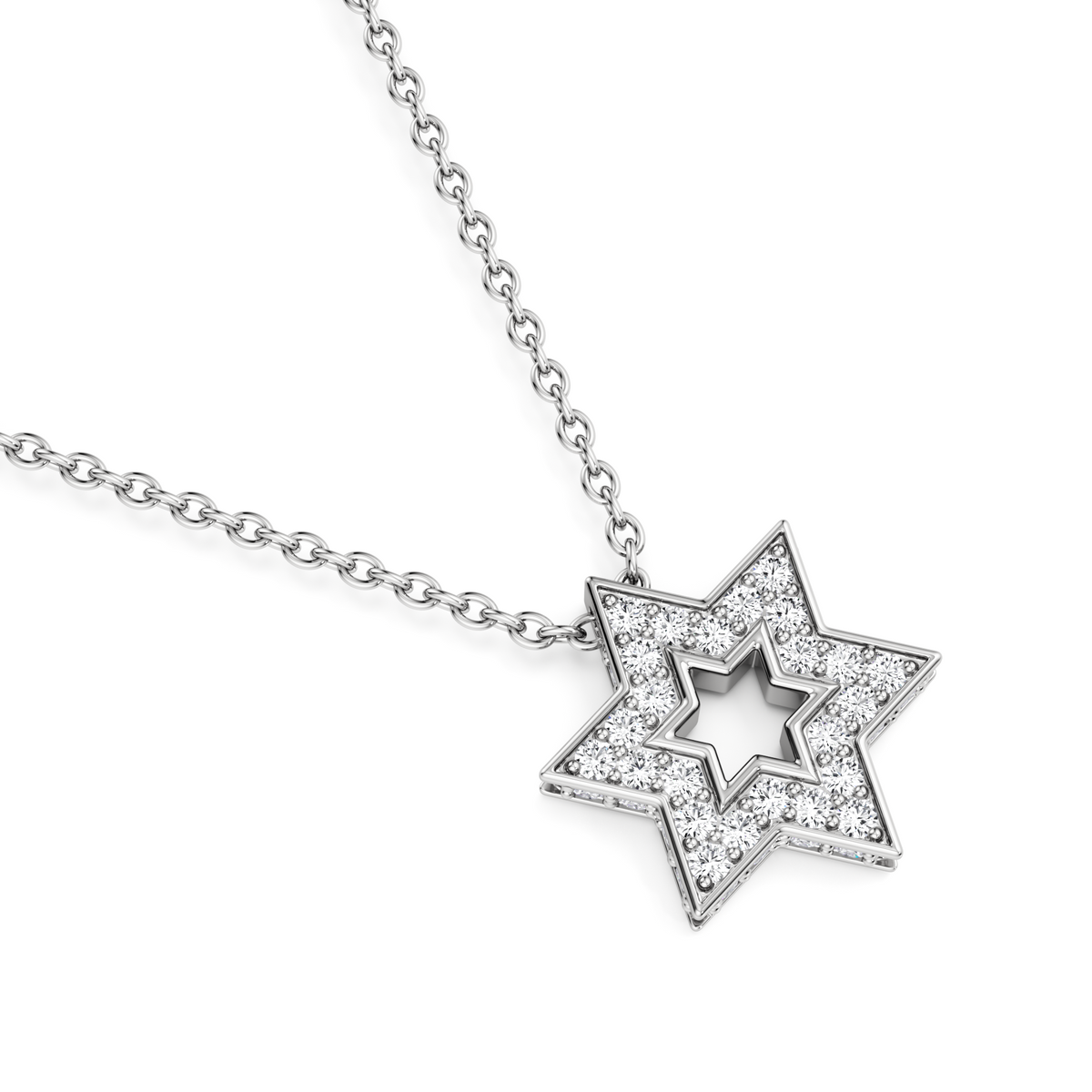 NINI Magen David Diamond Necklace