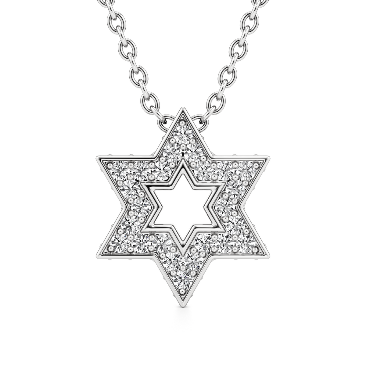 NINI Magen David Diamond Necklace