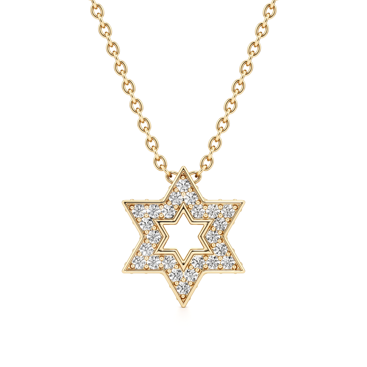 NINI Magen David Diamond Necklace
