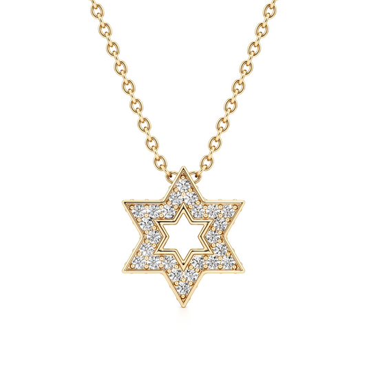 NINI Magen David Diamond Necklace