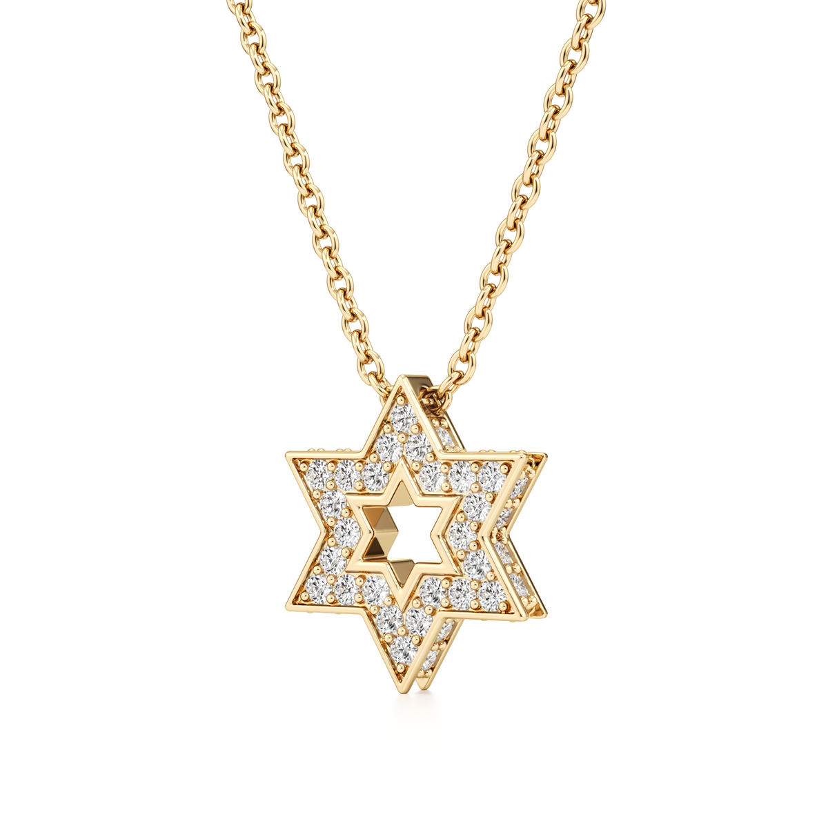 NINI Magen David Diamond Necklace
