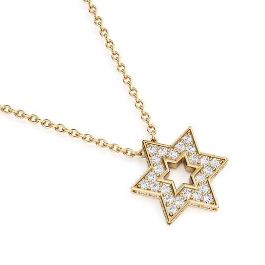 NINI Magen David Diamond Necklace