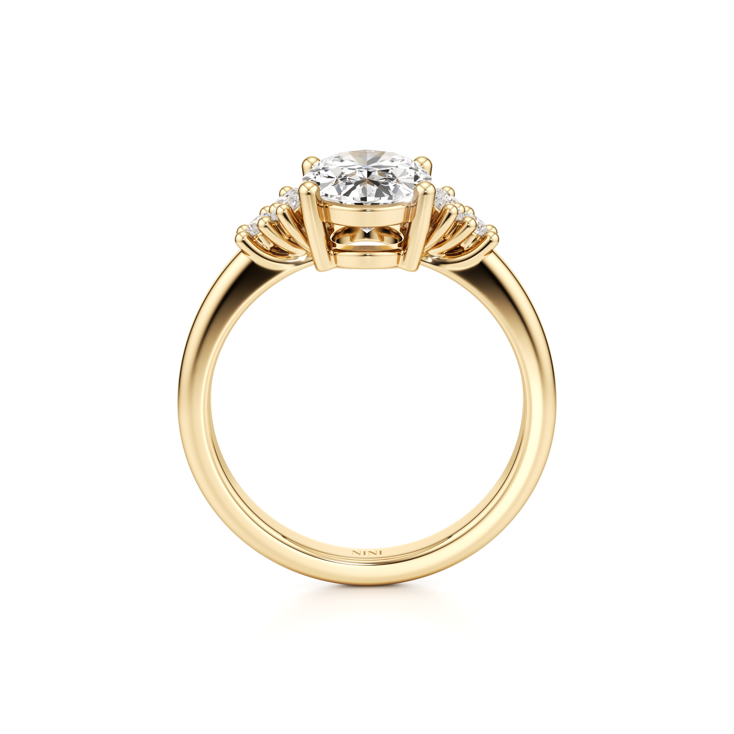 Terra Engagement Ring - 1.50 Ct Oval