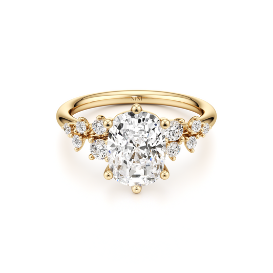 Fireworks Cushion Engagement Ring - 2.00 Ct