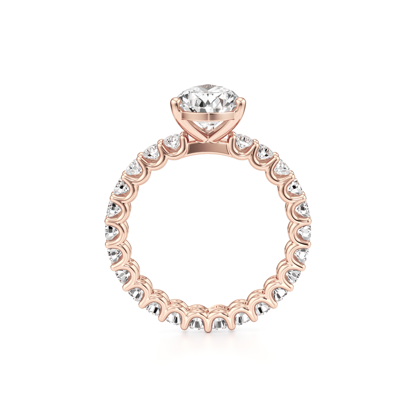  טבעת אירוסין איטרניטי - 2.00 קראט טיפה