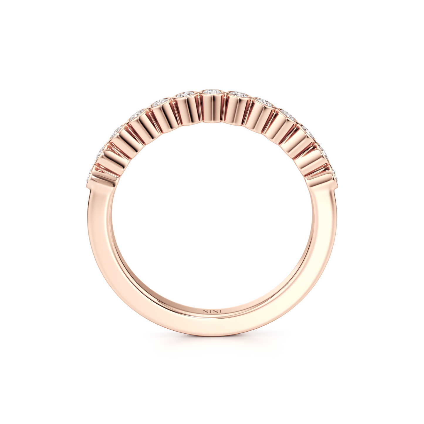 טבעת שורה שיבוץ בזל 