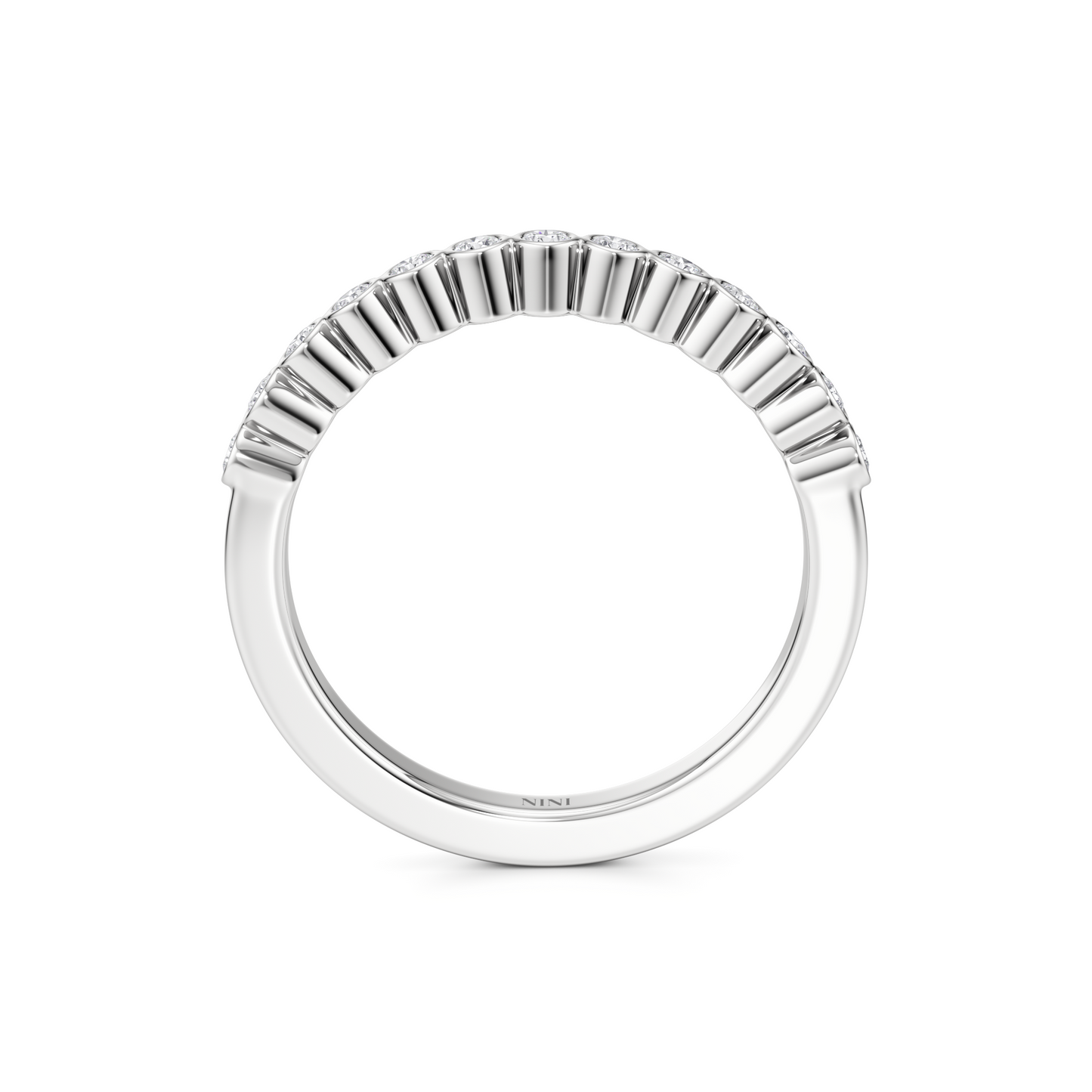 טבעת שורה שיבוץ בזל 