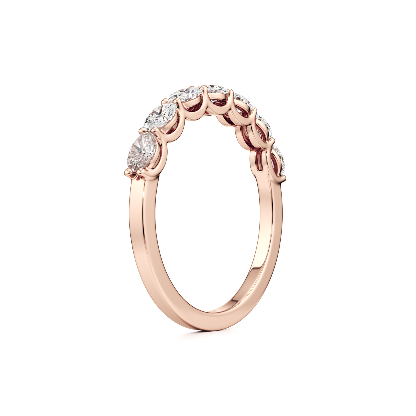 טבעת שורה East West אובל קאט