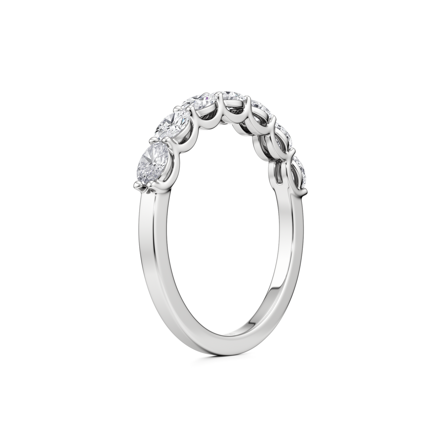 טבעת שורה East West אובל קאט