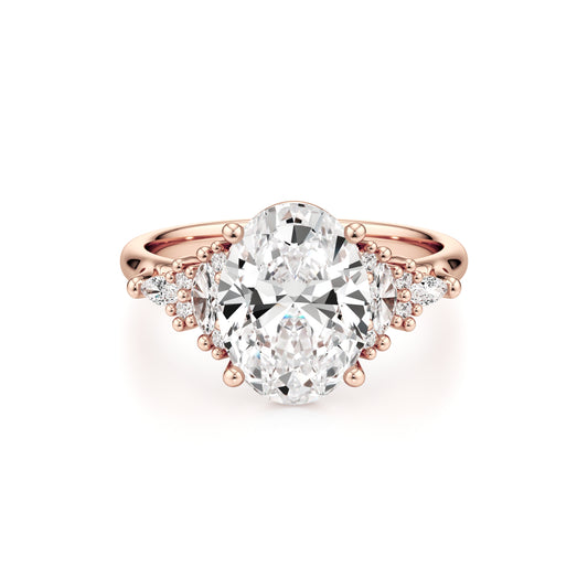 Jasmina Engagement Ring - 2.00 Ct Oval